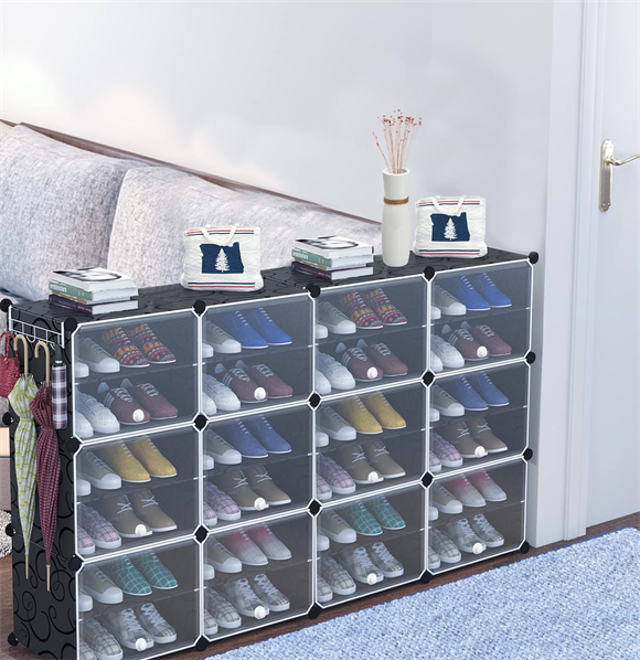 plastic shoe rack